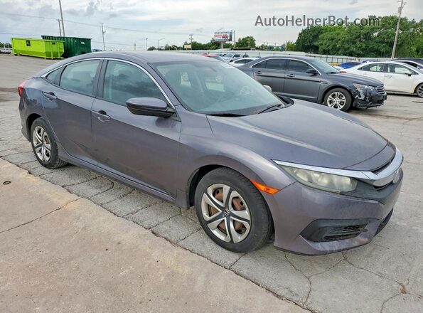 19XFC2F5XGE043455 2016 HONDA CIVIC Gray Передня права чверть