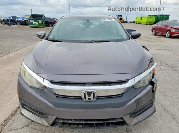 19XFC2F5XGE043455 2016 HONDA CIVIC Gray Вид спереду