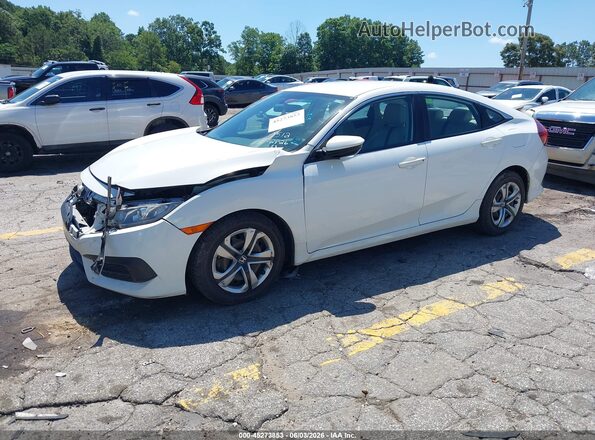 19XFC2F5XGE048512 2016 HONDA CIVIC Silver Առջևի ձախ երեք քառորդ տեսարան