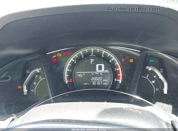 19XFC2F5XGE048512 2016 HONDA CIVIC Silver Հետևի նստատեղերի տեսք