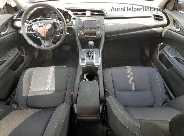 19XFC2F5XGE050678 2016 HONDA CIVIC Black წინა პანელის ხედი