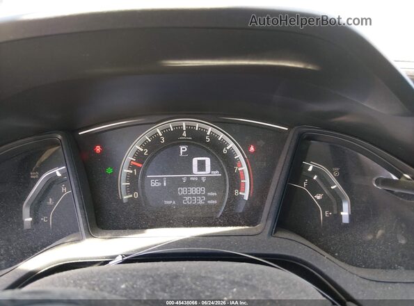 19XFC2F5XGE059042 2016 HONDA CIVIC Gray Հետևի նստատեղերի տեսք