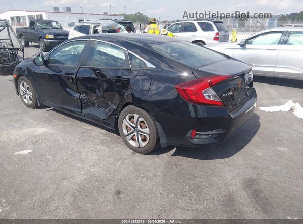 19XFC2F5XGE065553 2016 HONDA CIVIC Black Tył lewy