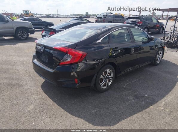 19XFC2F5XGE065553 2016 HONDA CIVIC Black Tył prawy