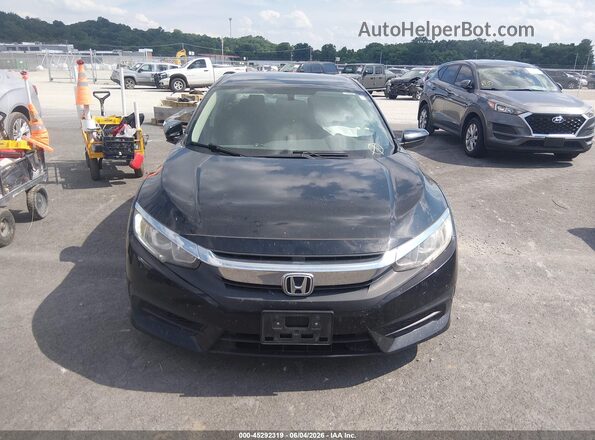 19XFC2F5XGE065553 2016 HONDA CIVIC Black Widok zestawu wskaźników