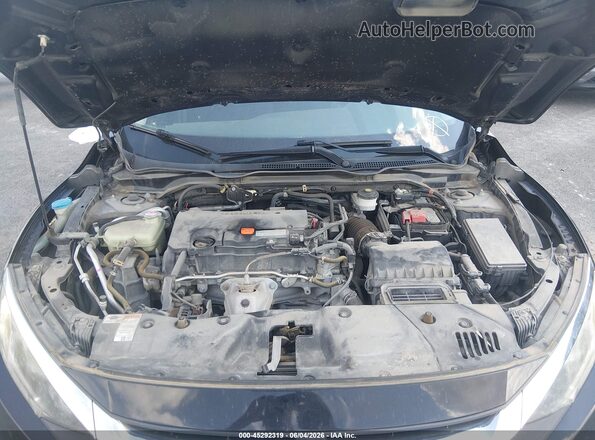 19XFC2F5XGE065553 2016 HONDA CIVIC Black Widok z tyłu