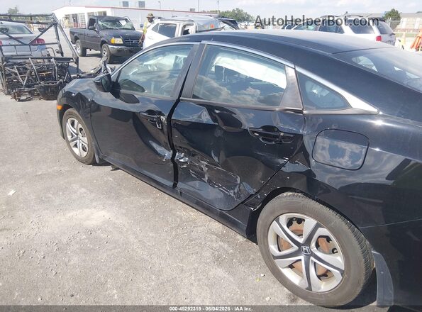 19XFC2F5XGE065553 2016 HONDA CIVIC Black Widok z przodu