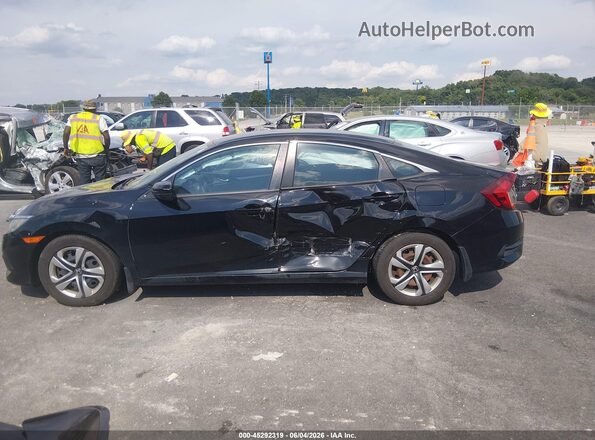19XFC2F5XGE065553 2016 HONDA CIVIC Black Widok wnętrza 360 stopni