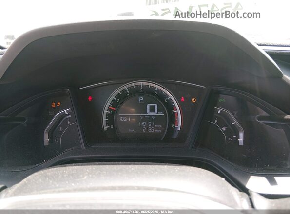 19XFC2F5XGE094339 2016 HONDA CIVIC White Вид задніх сидінь