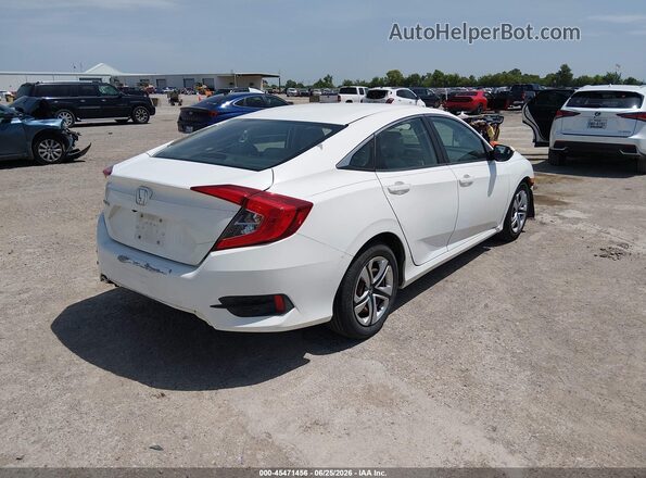 19XFC2F5XGE094339 2016 HONDA CIVIC White Задня права чверть