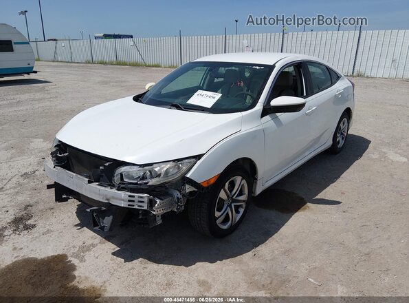 19XFC2F5XGE094339 2016 HONDA CIVIC White Передня ліва чверть