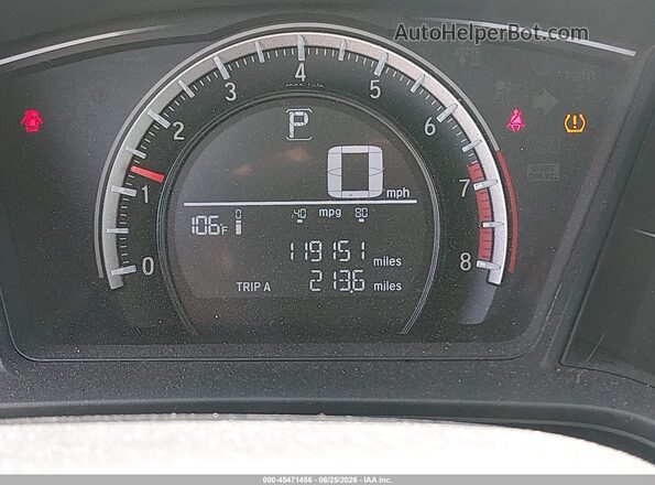 19XFC2F5XGE094339 2016 HONDA CIVIC White 