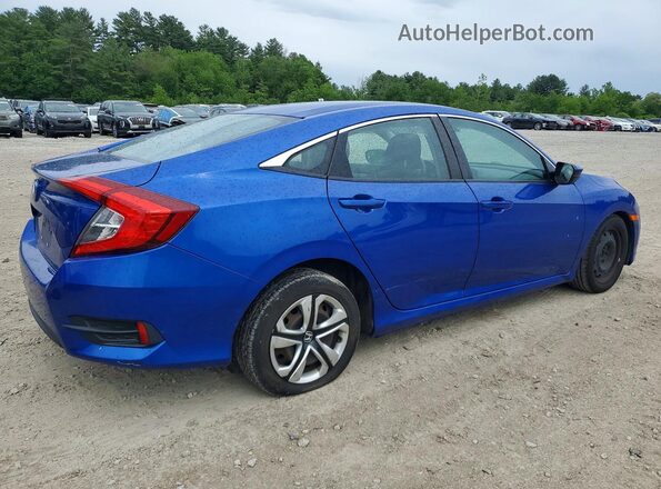 19XFC2F5XGE236639 2016 HONDA CIVIC Синий Задняя правая четверть