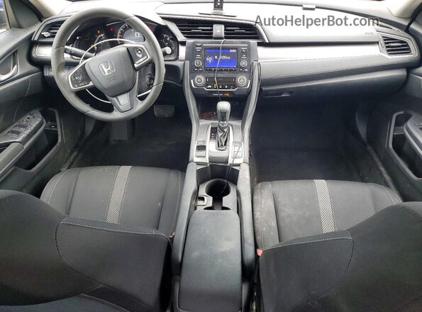 19XFC2F5XGE236639 2016 HONDA CIVIC Синий Вид панели приборов
