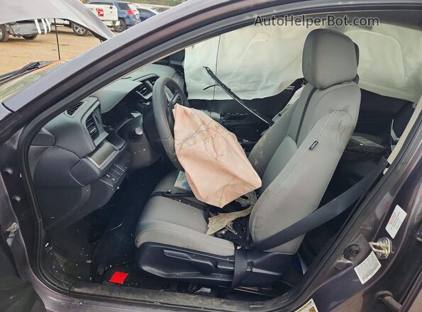19XFC2F5XHE028519 2017 HONDA CIVIC Gray წინა სალონის ხედი