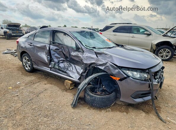 19XFC2F5XHE028519 2017 HONDA CIVIC Gray წინა მარჯვენა