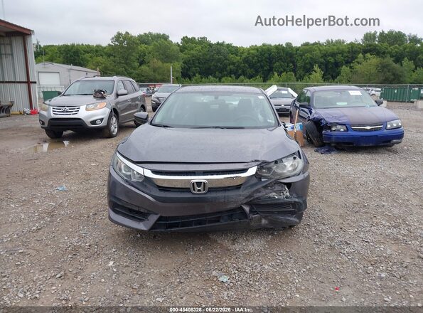 19XFC2F5XHE081107 2017 HONDA CIVIC Gray წინა ხედი