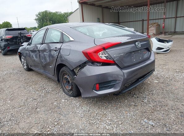 19XFC2F5XHE081107 2017 HONDA CIVIC Gray უკანა მარცხენა