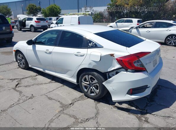 19XFC2F5XHE206395 2017 HONDA CIVIC White Задня ліва чверть