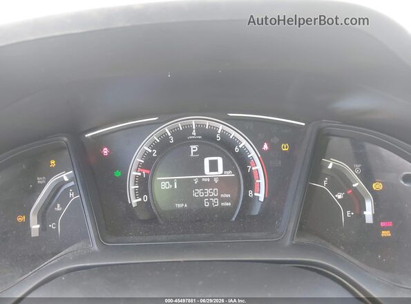 19XFC2F5XHE206395 2017 HONDA CIVIC White Вид задніх сидінь