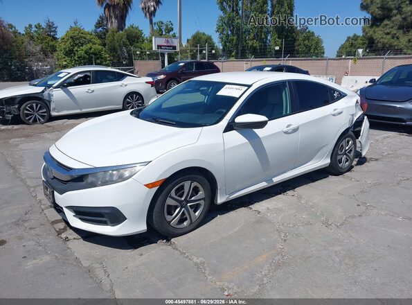19XFC2F5XHE206395 2017 HONDA CIVIC White Передня ліва чверть