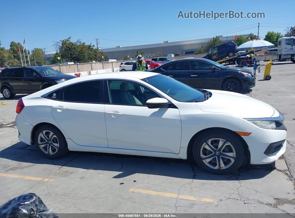 19XFC2F5XHE206395 2017 HONDA CIVIC White Вид задньої частини салону