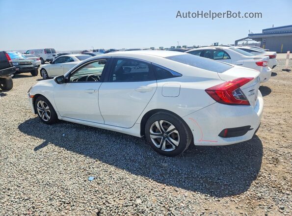 19XFC2F5XJE024802 2018 HONDA CIVIC Белый Задняя левая четверть