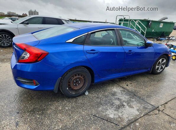 19XFC2F60KE007226 2019 HONDA CIVIC Синий Задняя правая четверть