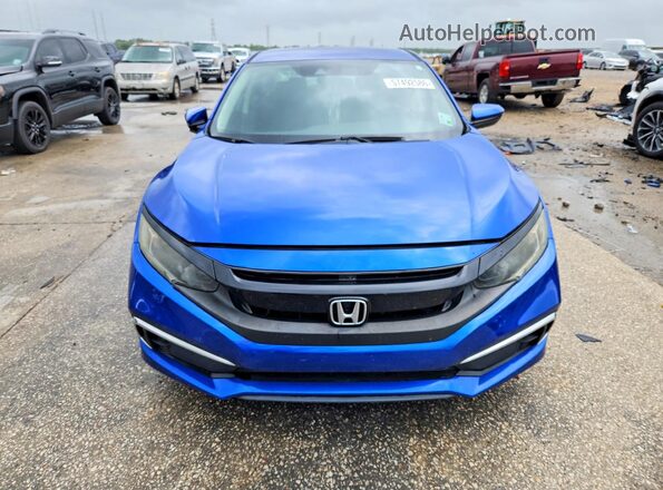 19XFC2F60KE007226 2019 HONDA CIVIC Синий Вид спереди