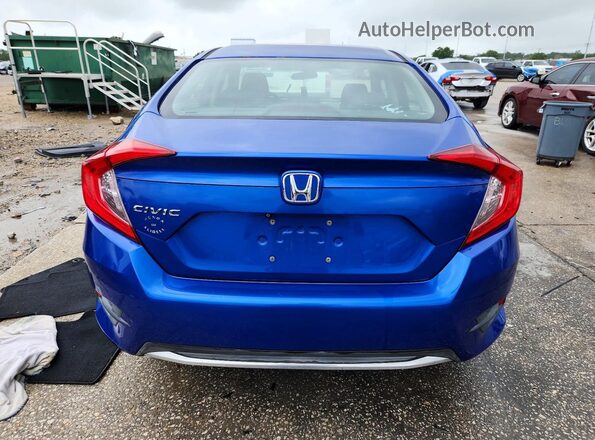19XFC2F60KE007226 2019 HONDA CIVIC Синий Вид сзади