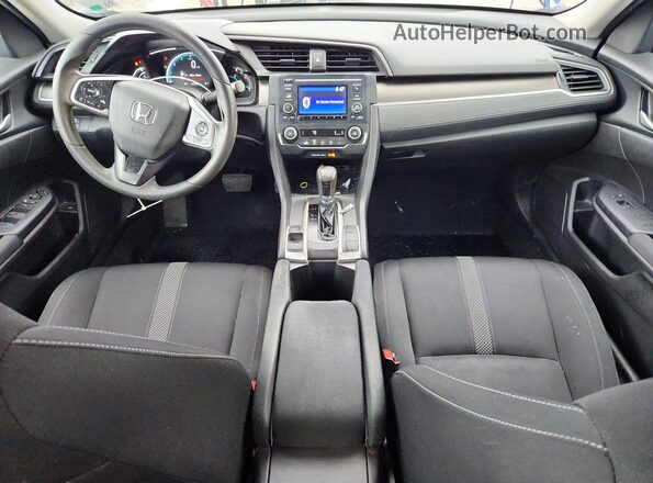 19XFC2F60KE007226 2019 HONDA CIVIC Синий Вид панели приборов