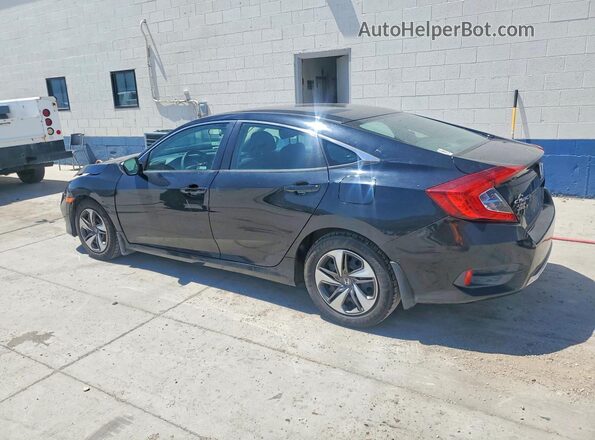 19XFC2F60KE009364 2019 HONDA CIVIC Черный Задняя левая четверть