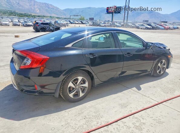 19XFC2F60KE009364 2019 HONDA CIVIC Черный Задняя правая четверть
