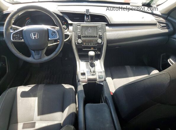 19XFC2F60KE009364 2019 HONDA CIVIC Черный Вид панели приборов