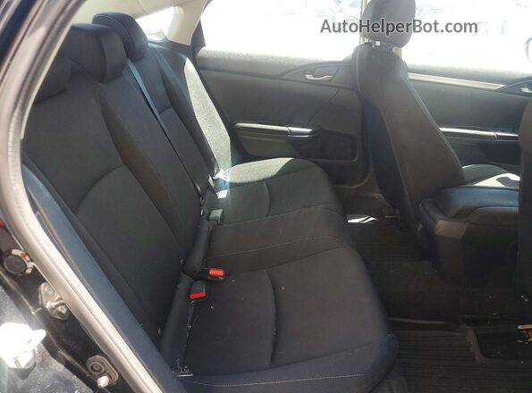 19XFC2F60KE009364 2019 HONDA CIVIC Черный Вид задних сидений