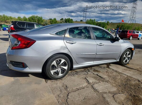 19XFC2F60KE026598 2019 HONDA CIVIC Silver Trasero derecho