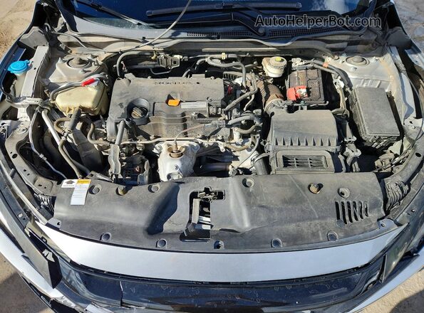 19XFC2F60KE026598 2019 HONDA CIVIC Silver Vista interior trasera