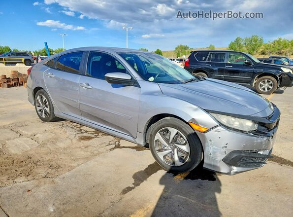 19XFC2F60KE026598 2019 HONDA CIVIC Silver Delantero derecho