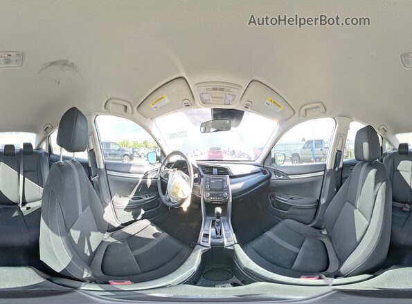 19XFC2F60KE026598 2019 HONDA CIVIC Silver Vista de la etiqueta del VIN