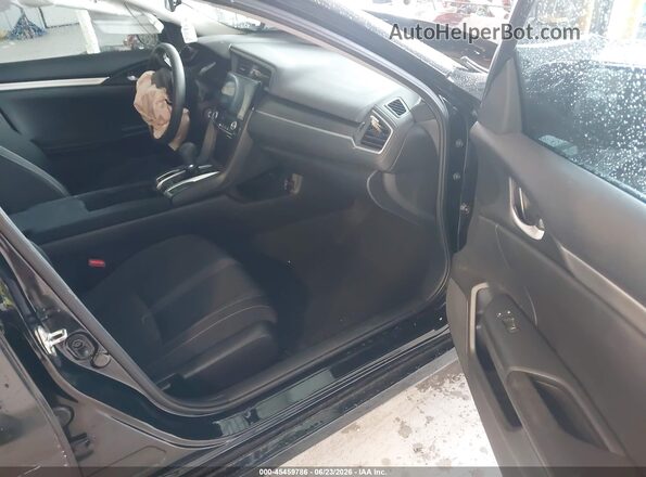 19XFC2F60KE032272 2019 HONDA CIVIC Черный Вид салона спереди