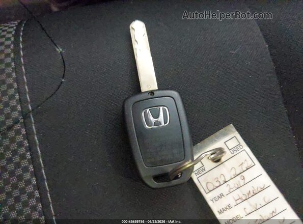 19XFC2F60KE032272 2019 HONDA CIVIC Черный Вид панели приборов