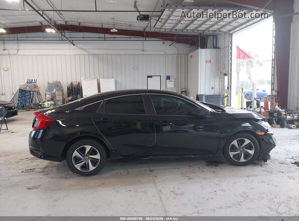 19XFC2F60KE032272 2019 HONDA CIVIC Черный Вид задней части салона