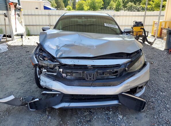 19XFC2F60KE035091 2019 HONDA CIVIC Серебряный Вид спереди