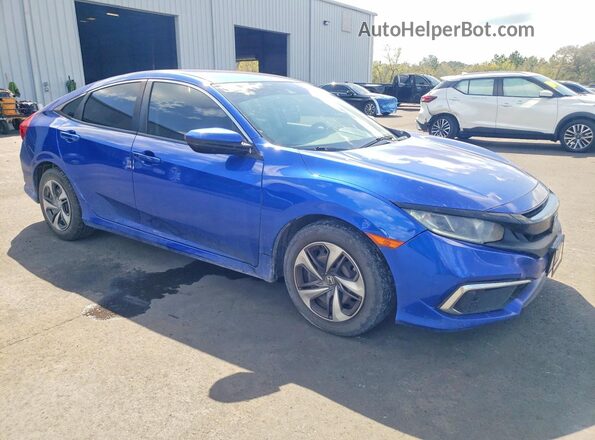 19XFC2F60KE047774 2019 HONDA CIVIC Blue Przód prawy