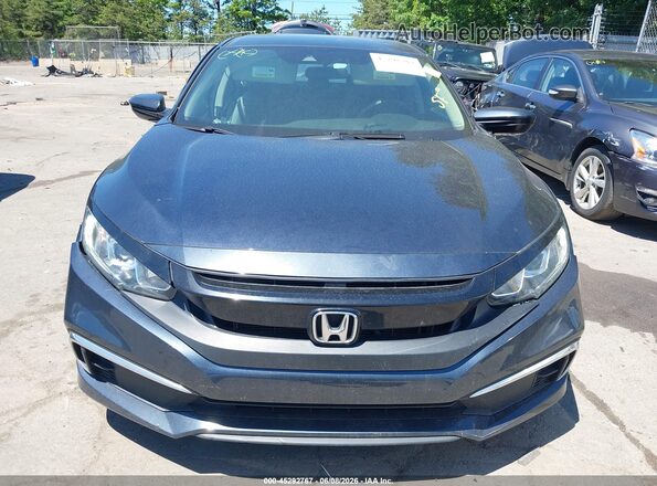 19XFC2F60LE010631 2020 HONDA CIVIC Dark Blue ხელსაწყოთა პანელის ხედი