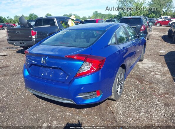 19XFC2F60LE030250 2020 HONDA CIVIC Blue Հետևի աջ