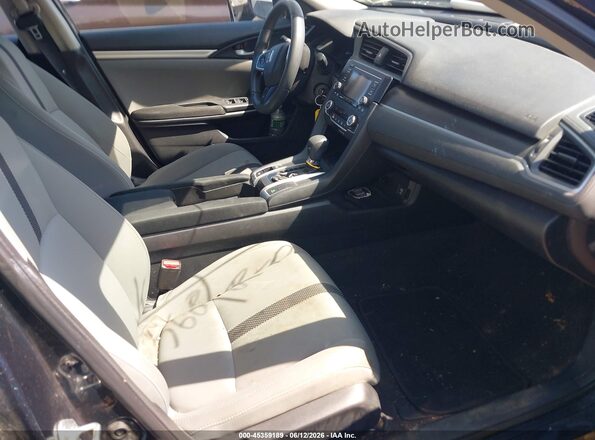 19XFC2F60LE208920 2020 HONDA CIVIC Dark Blue Вид салона спереди