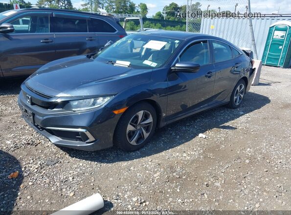 19XFC2F60LE208920 2020 HONDA CIVIC Dark Blue Передняя левая четверть