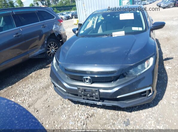 19XFC2F60LE208920 2020 HONDA CIVIC Dark Blue Вид щитка приборов