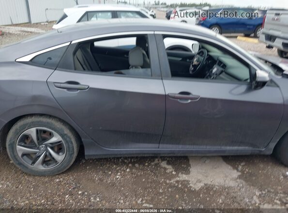 19XFC2F61KE003105 2019 HONDA CIVIC Gray Vista interior de 360 grados